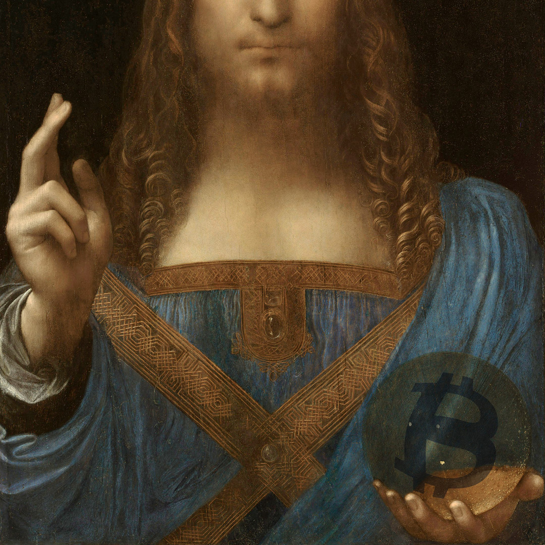 Week #8 2022 - Bitcoin BTC - Leonardo Da Vinci - Salvator Mundi