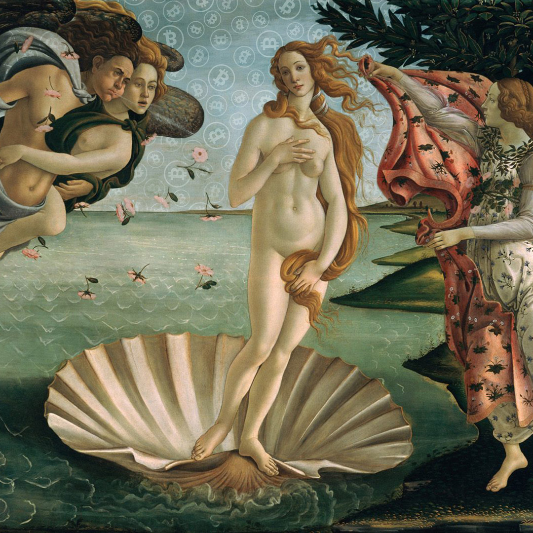 Week #9 2022 - Bitcoin BTC - Sandro Botticelli - Birth of Venus