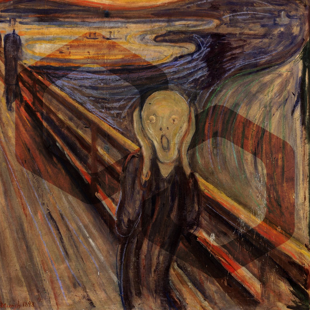 Week #14 2022 - Polygon MATIC - Edvard Munch - The Scream