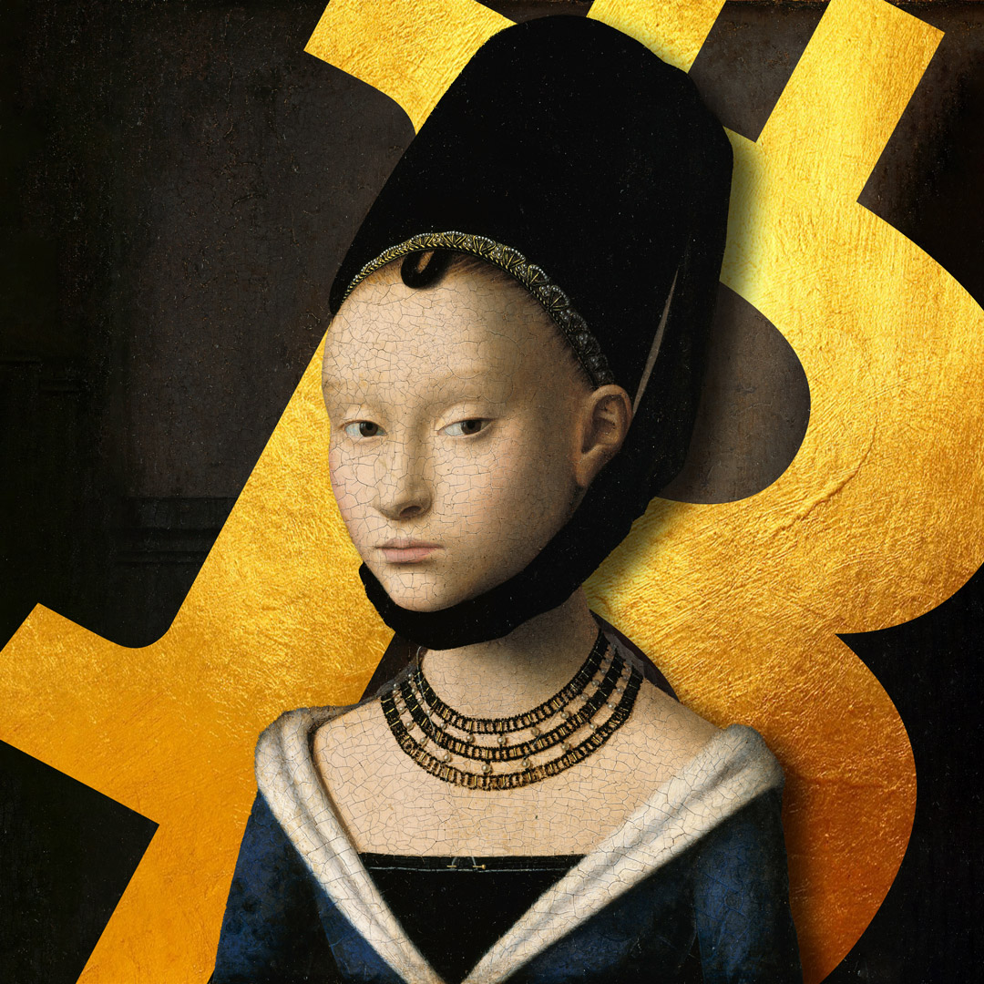 Week #18 2022 - Bitcoin BTC - Petrus Christus - Portrait of a Young Woman