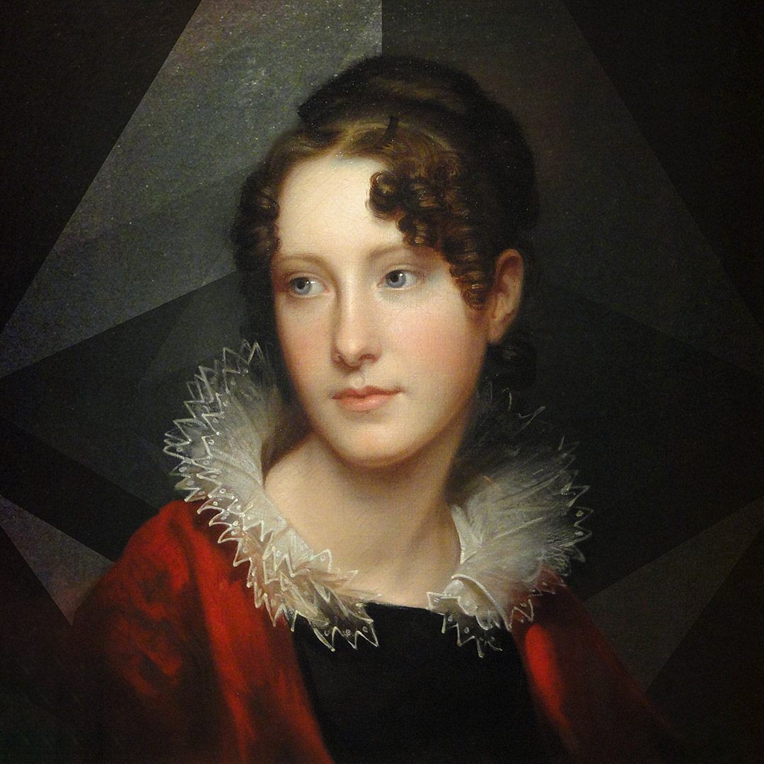 Week #34 2022 ETH - Rembrandt Peale - Portrait of Rosalba Peale - 1820