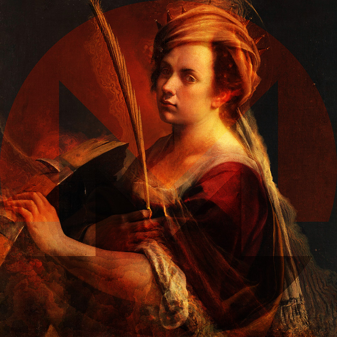 Week #48 - 2022 – XMR – Self Portrait - Artemisia Gentileschi - 1616